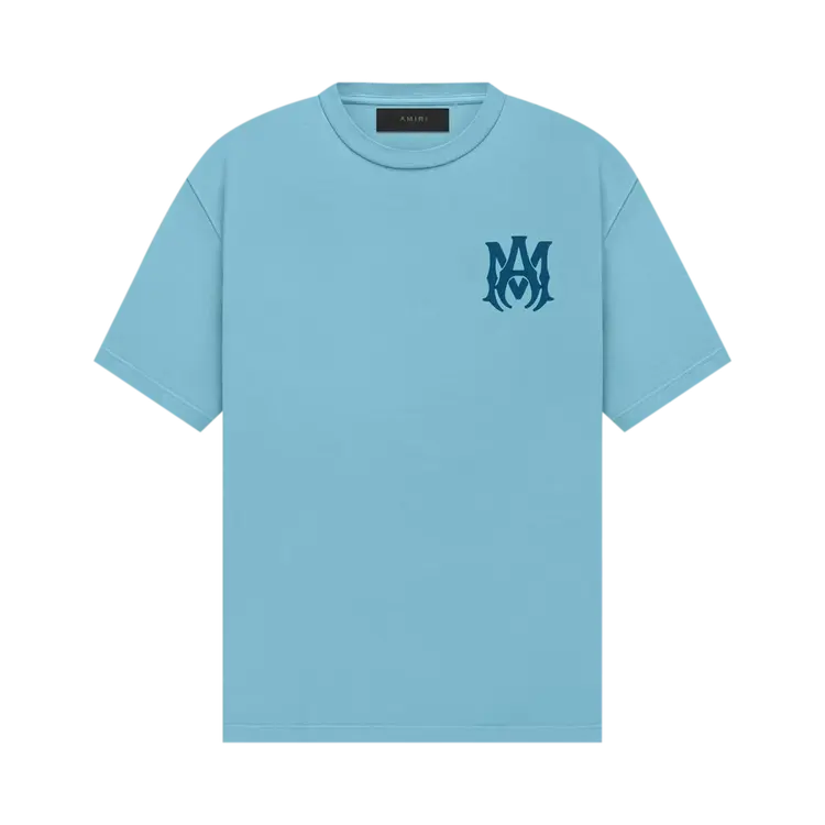 

Футболка Amiri Logo 'Air Blue', синий