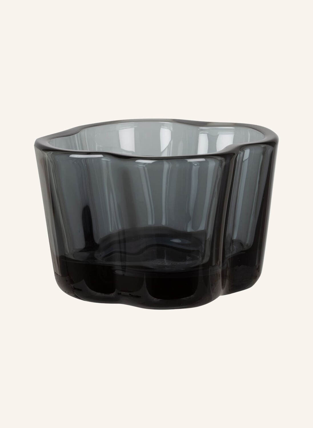 

Подсвечник alvar aalto, высота: 5,5 см. Iittala, серый
