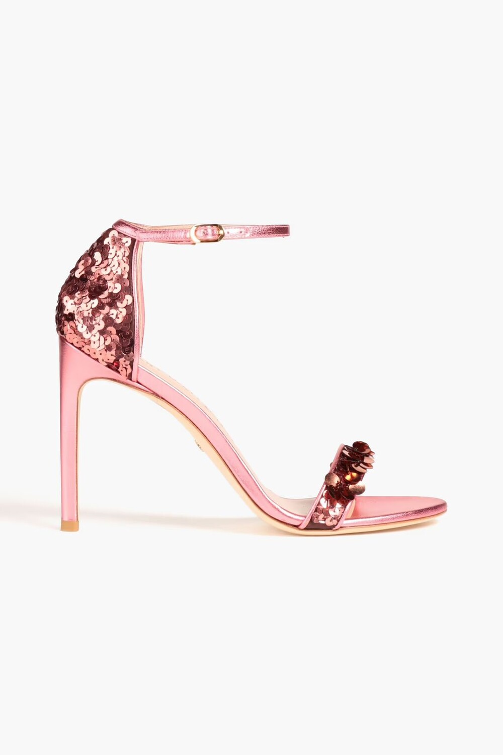 

Кожаные сандалии Stuart Weitzman, античная роза