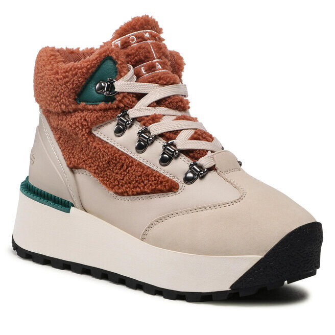 

Ботинки Tommy Jeans WarmHybrid Boot, бежевый