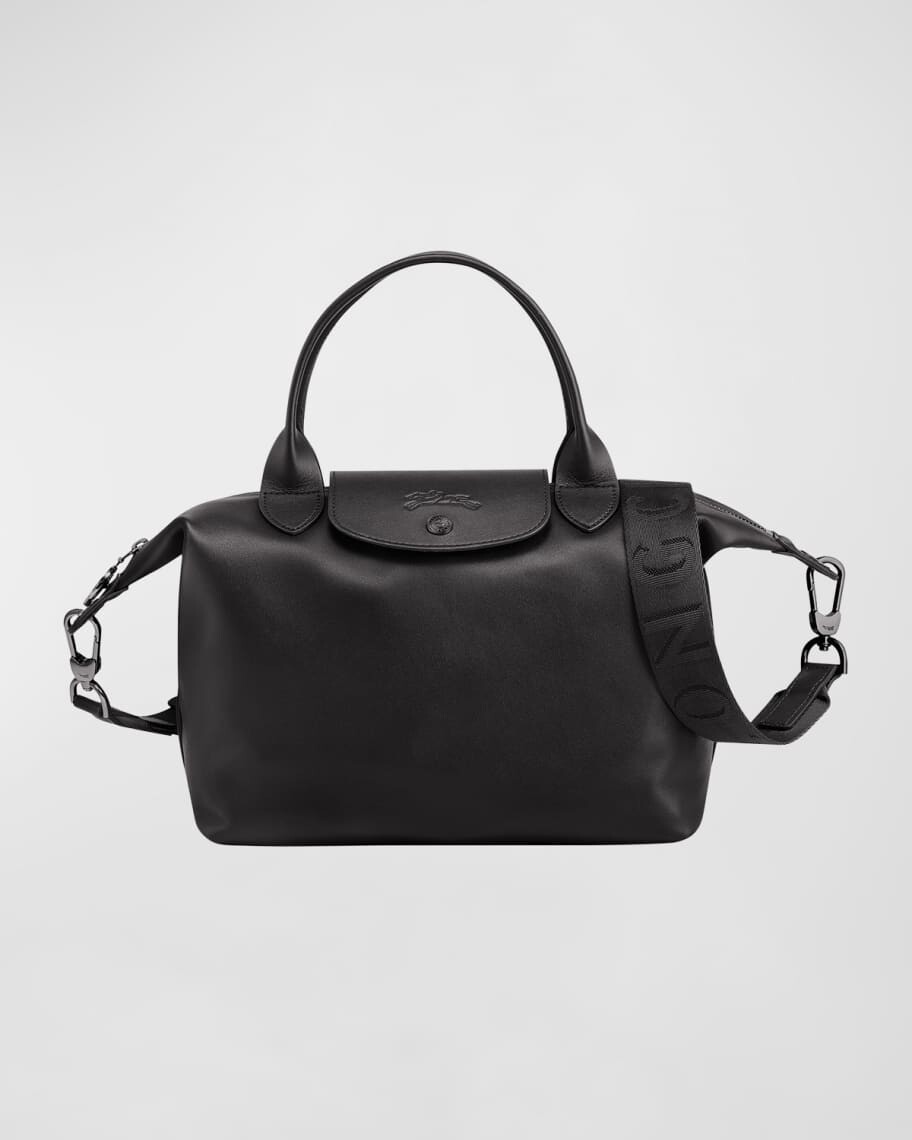 

Маленькая кожаная сумка через плечо Le Pliage Cuir Longchamp