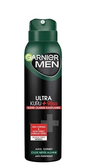 

Дезодорант Garnier Men Ultra Dry 96h 150 мл