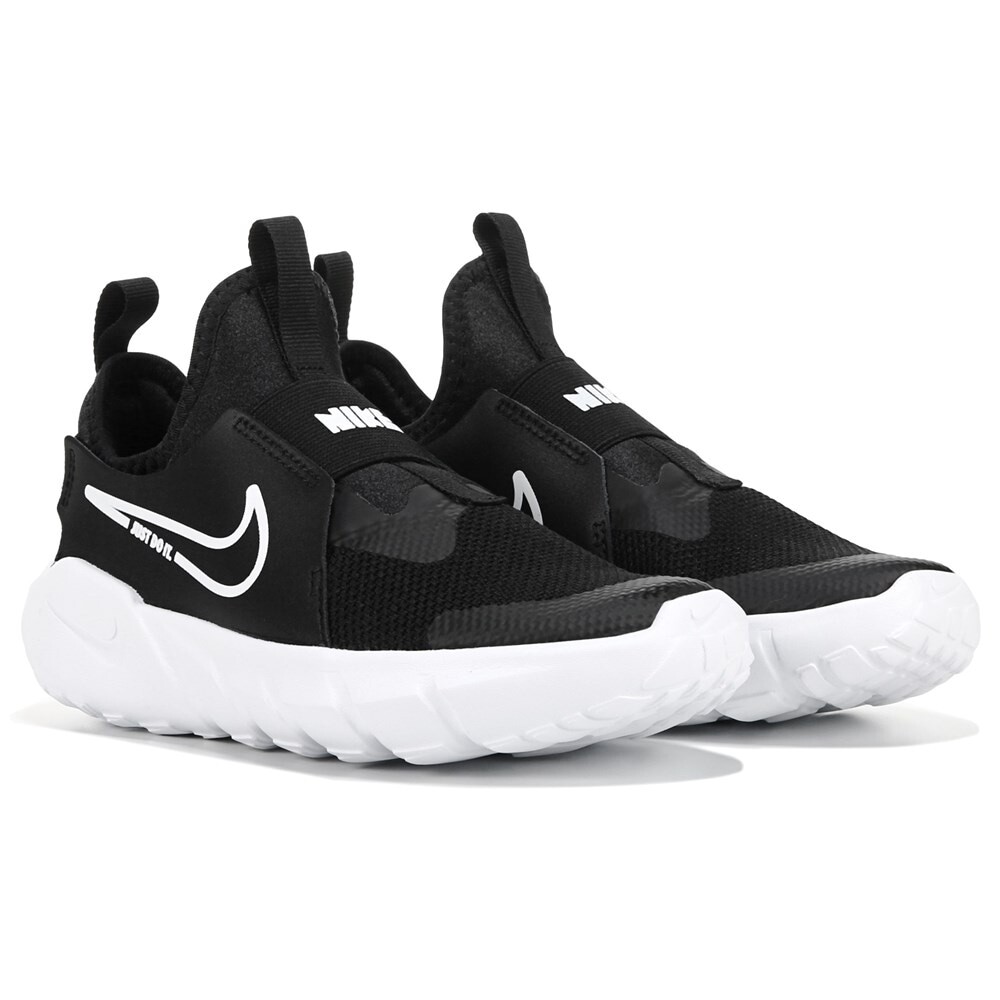 

Детские кроссовки без шнуровки Flex Runner 2 Little Kid Nike, черный