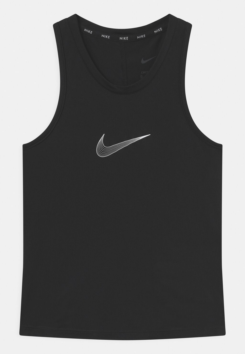 Топ DF ONE TANK UNISEX Nike, цвет black/white леггинсы df one unisex nike светло розовый