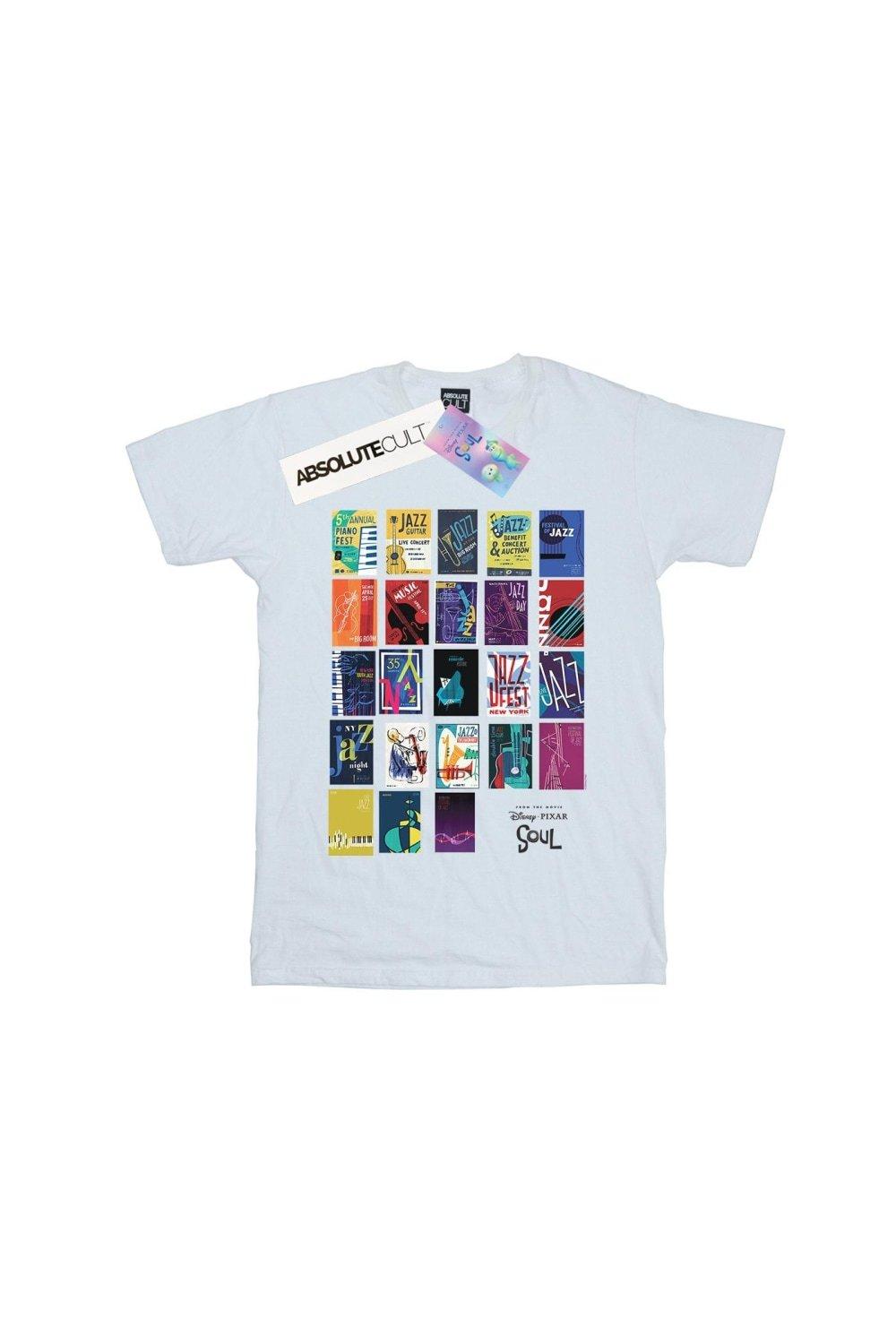 цена Настенная футболка с плакатом Soul Jazz Disney, белый