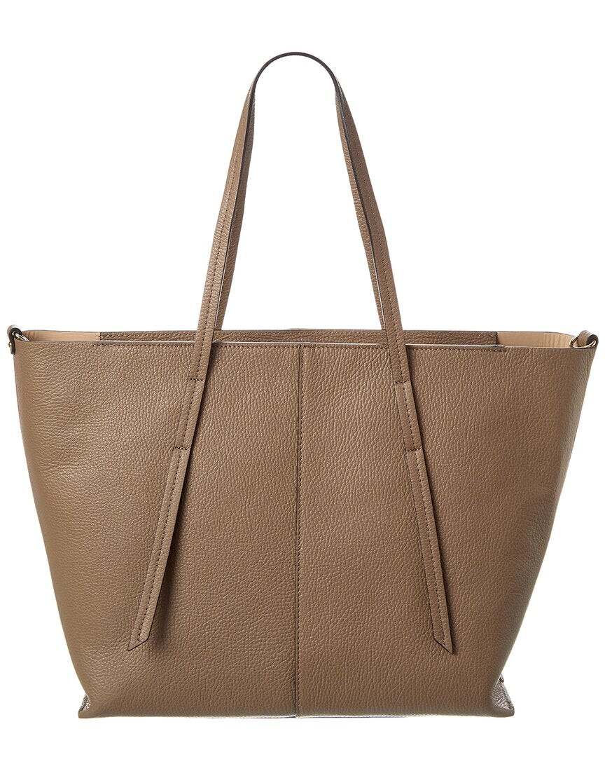 

Итальянская кожаная сумка через плечо с верхней ручкой Italian Leather, коричневый