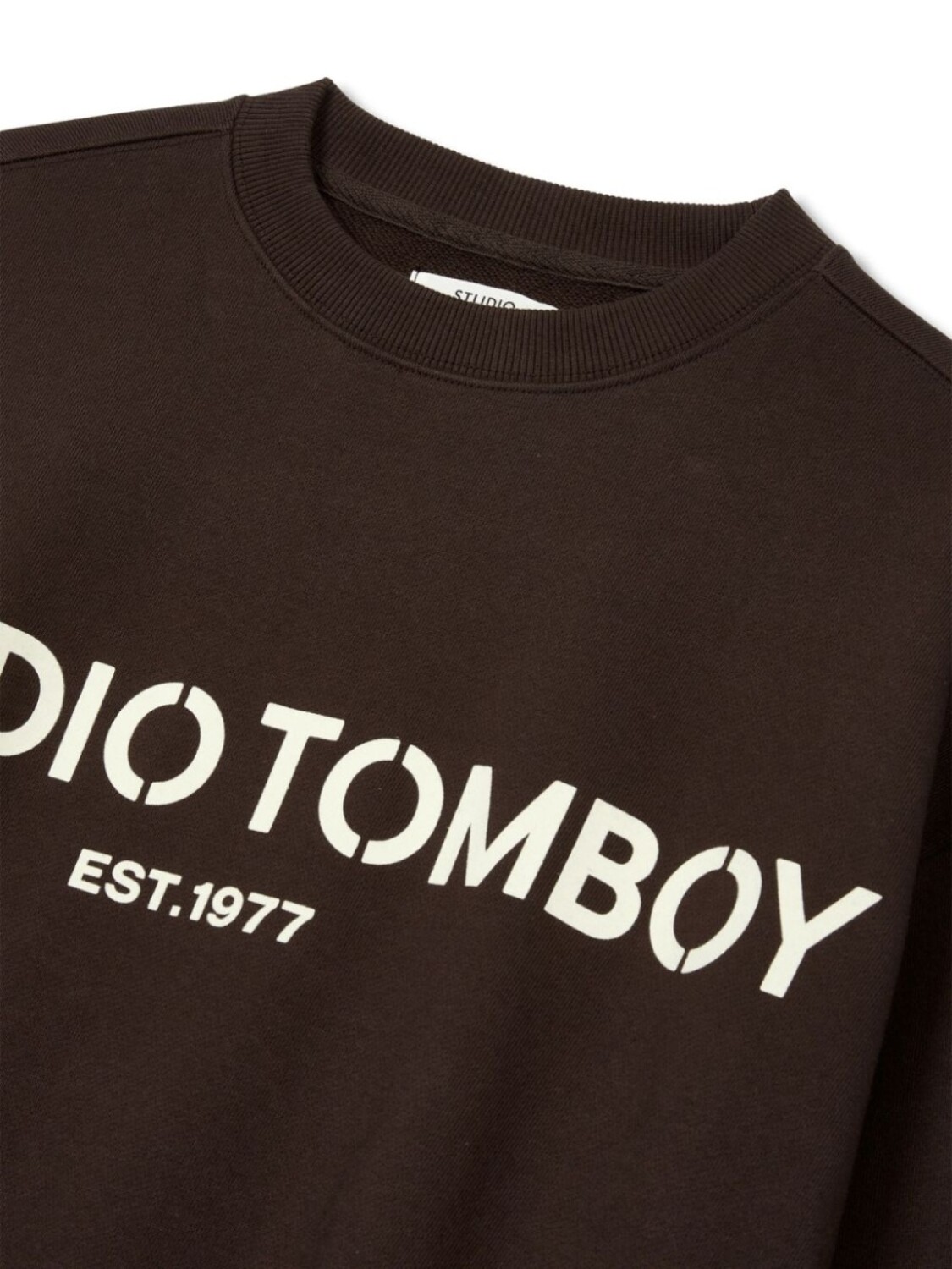 

STUDIO TOMBOY толстовка с логотипом, коричневый