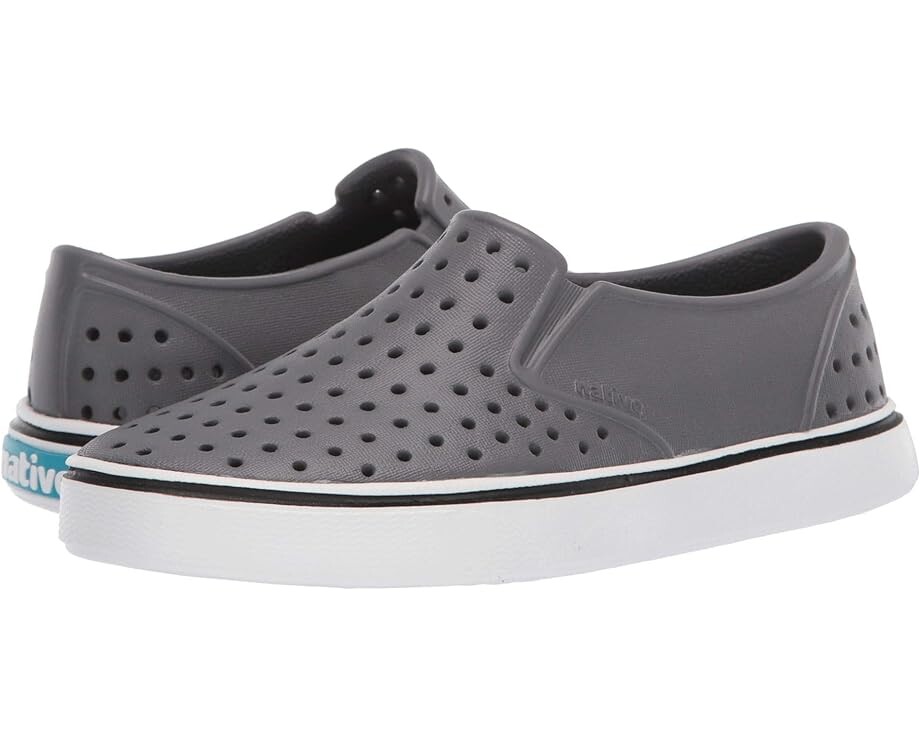

Кроссовки Native Shoes Miles Slip-On, цвет Dublin Grey/Shell White