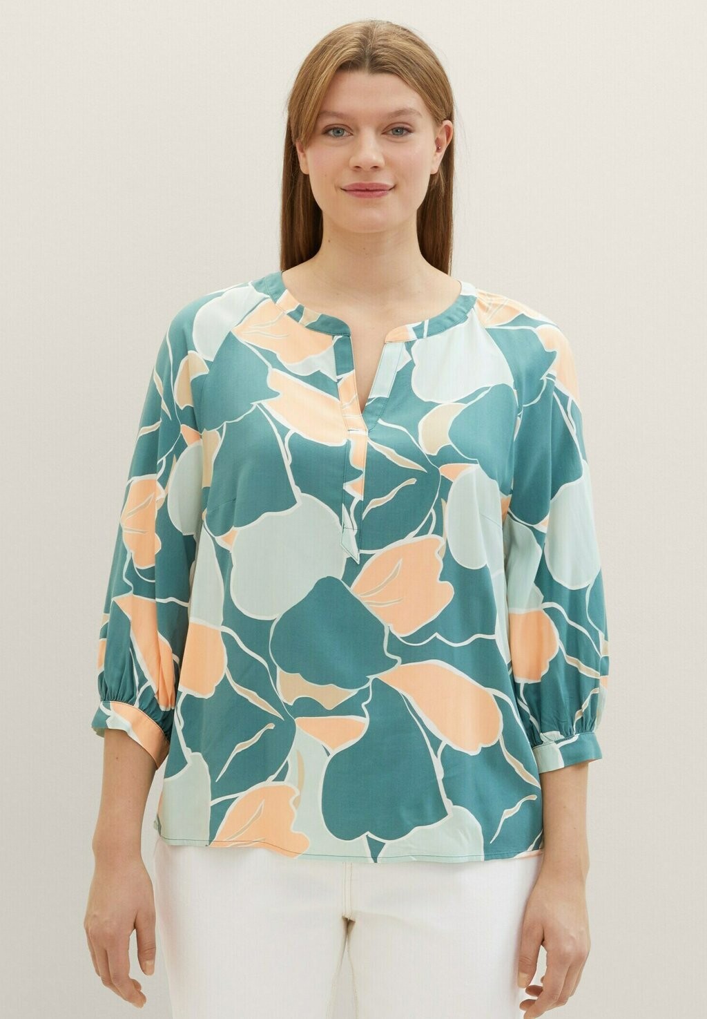 

Блузка TOM TAILOR, цвет abstract flower print