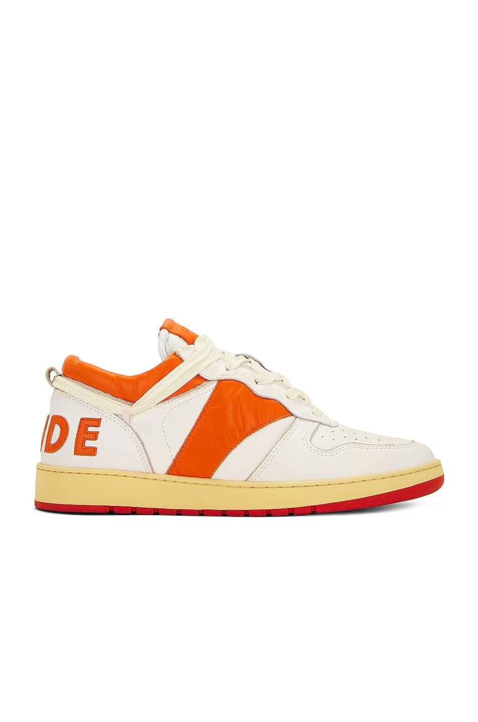 

Кроссовки Rhude Rhecess Low, цвет White & Orange