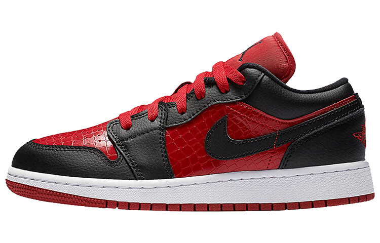 

Кроссовки Air Jordan 1 Low BG Gym Red Black