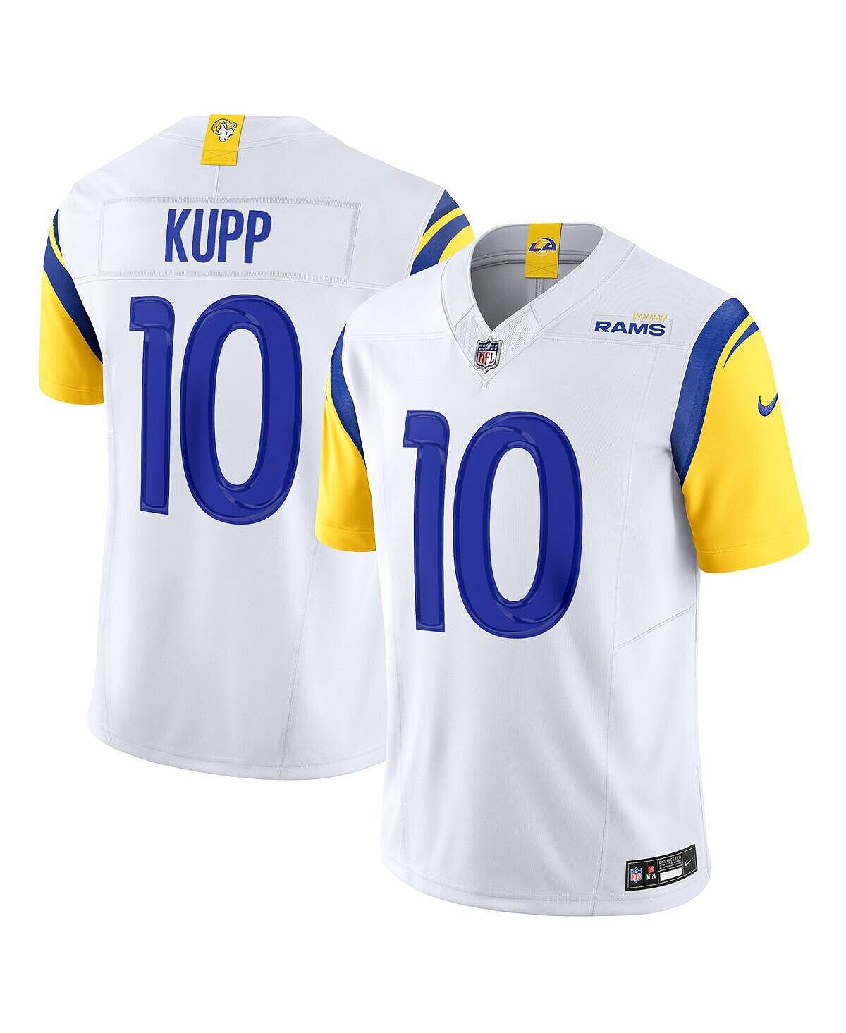 

Мужские кроссовки Cooper Kupp White Los Angeles Rams Vapor F.U.S.E. Ограниченный Джерси Nike