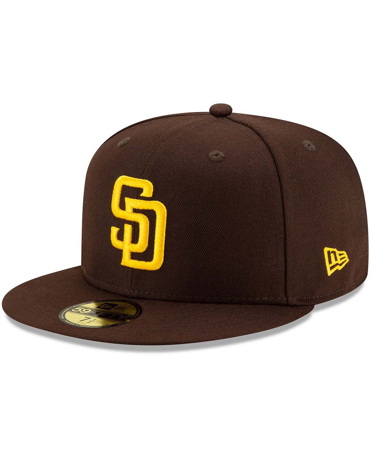 

Мужская коричневая приталенная кепка San Diego Padres 2020 Authentic Collection On-Field 59FIFTY New Era