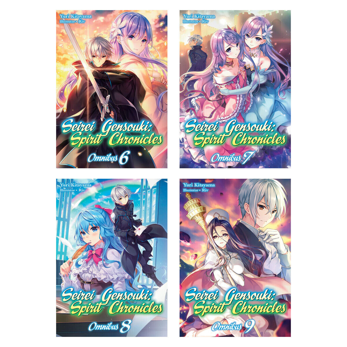 

Новелла Seirei Gensouki Spirit Chronicles Novel Omnibus (6-9) Bundle