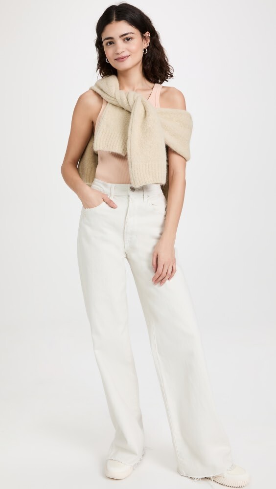 

Брюки AMO Frida Wide Leg, белый