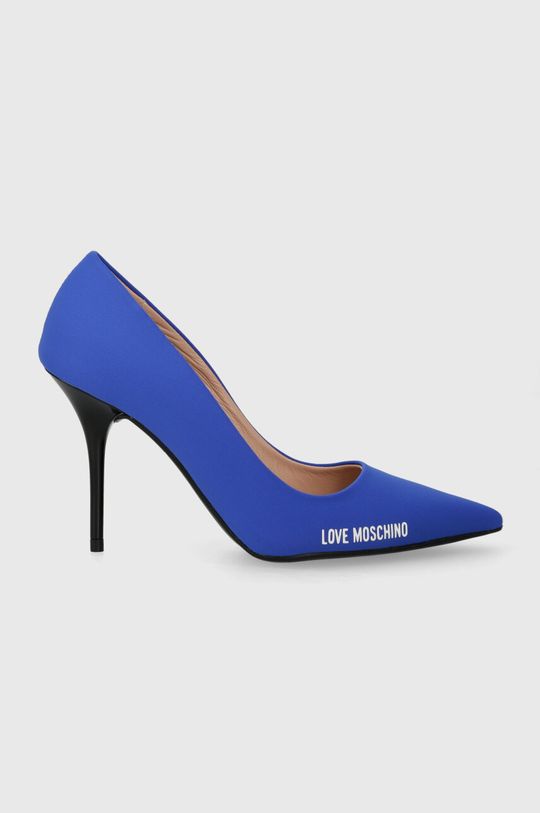Высокие каблуки Love Moschino, синий