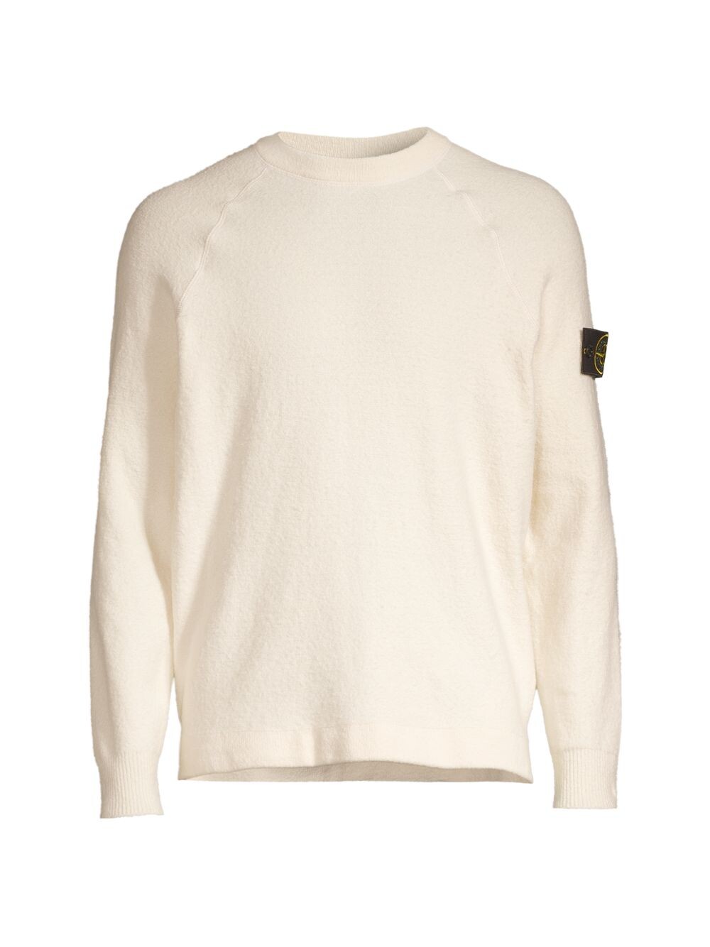 

Свитер с круглым вырезом из смесового хлопка Stone Island