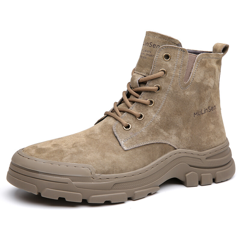 

Мужские ботинки Cahhrrn X Martin Boot Men Beige Mulinsen