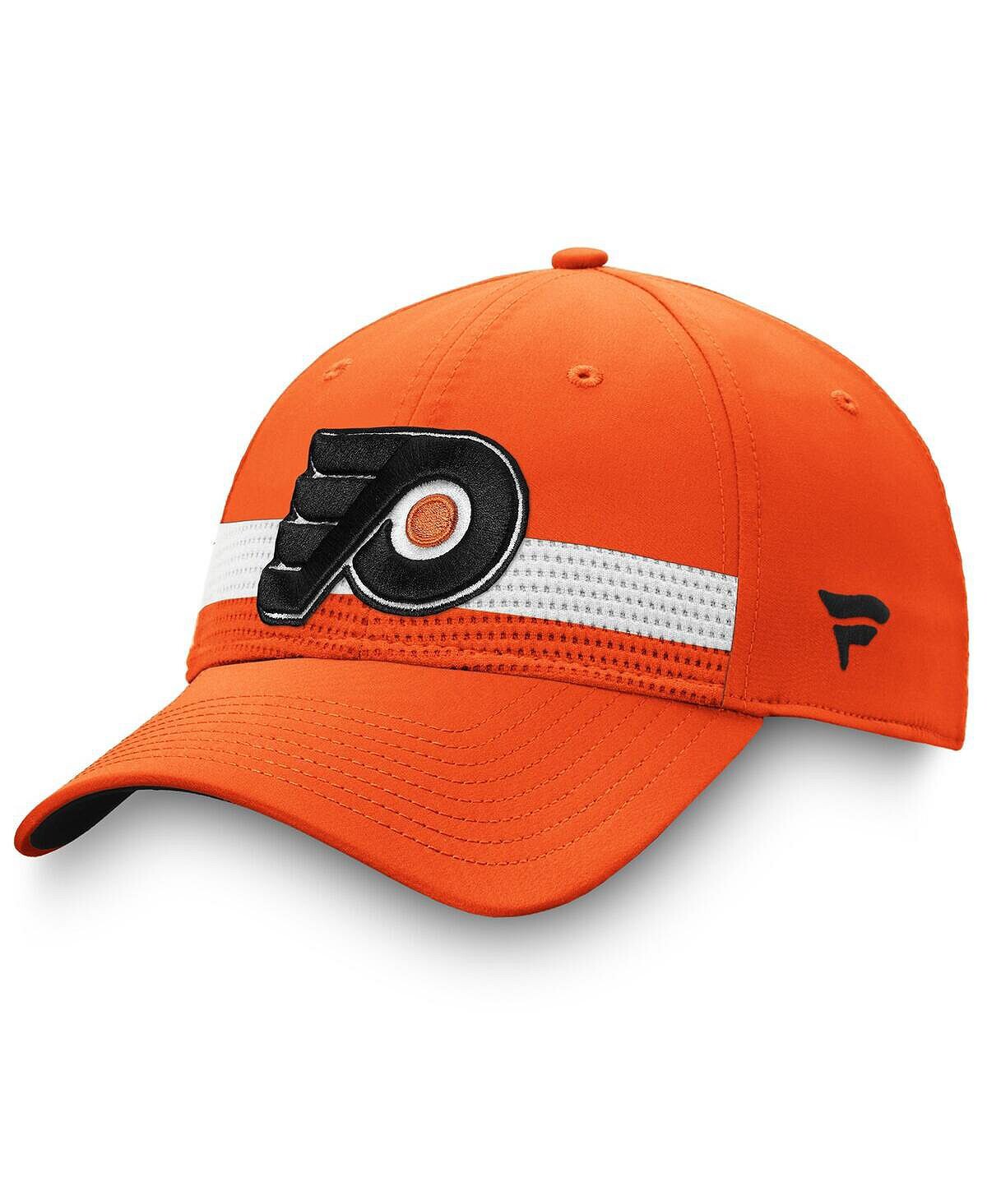 

Мужская оранжево-черная кепка Philadelphia Flyers NHL Draft 2020 Authentic Pro Flex. Fanatics