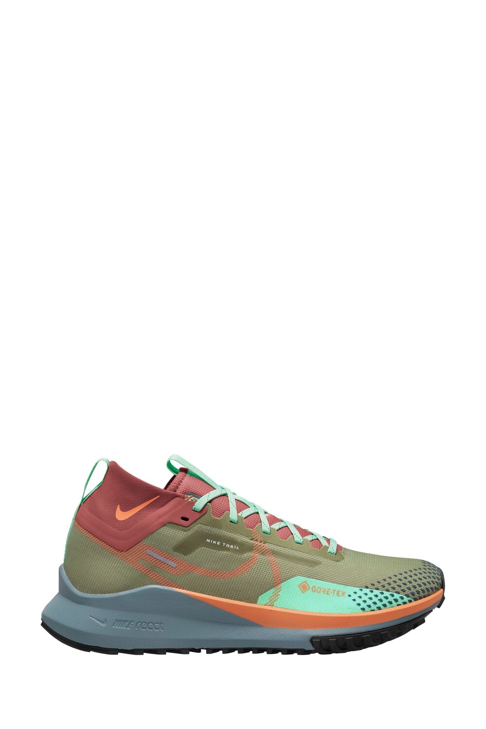 

Спортивная обувь для бега React Pegasus Trail 4 Gore-Tex Nike, зеленый