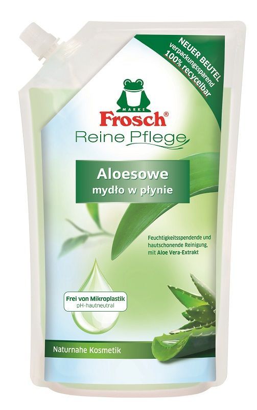 Frosch Aloes Refill заправка - жидкое мыло, 500 ml