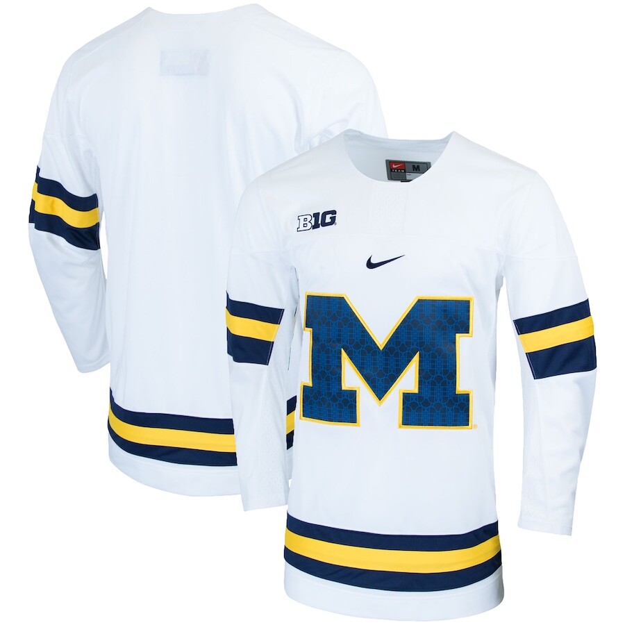 

Джерси Nike Michigan Wolverines, белый