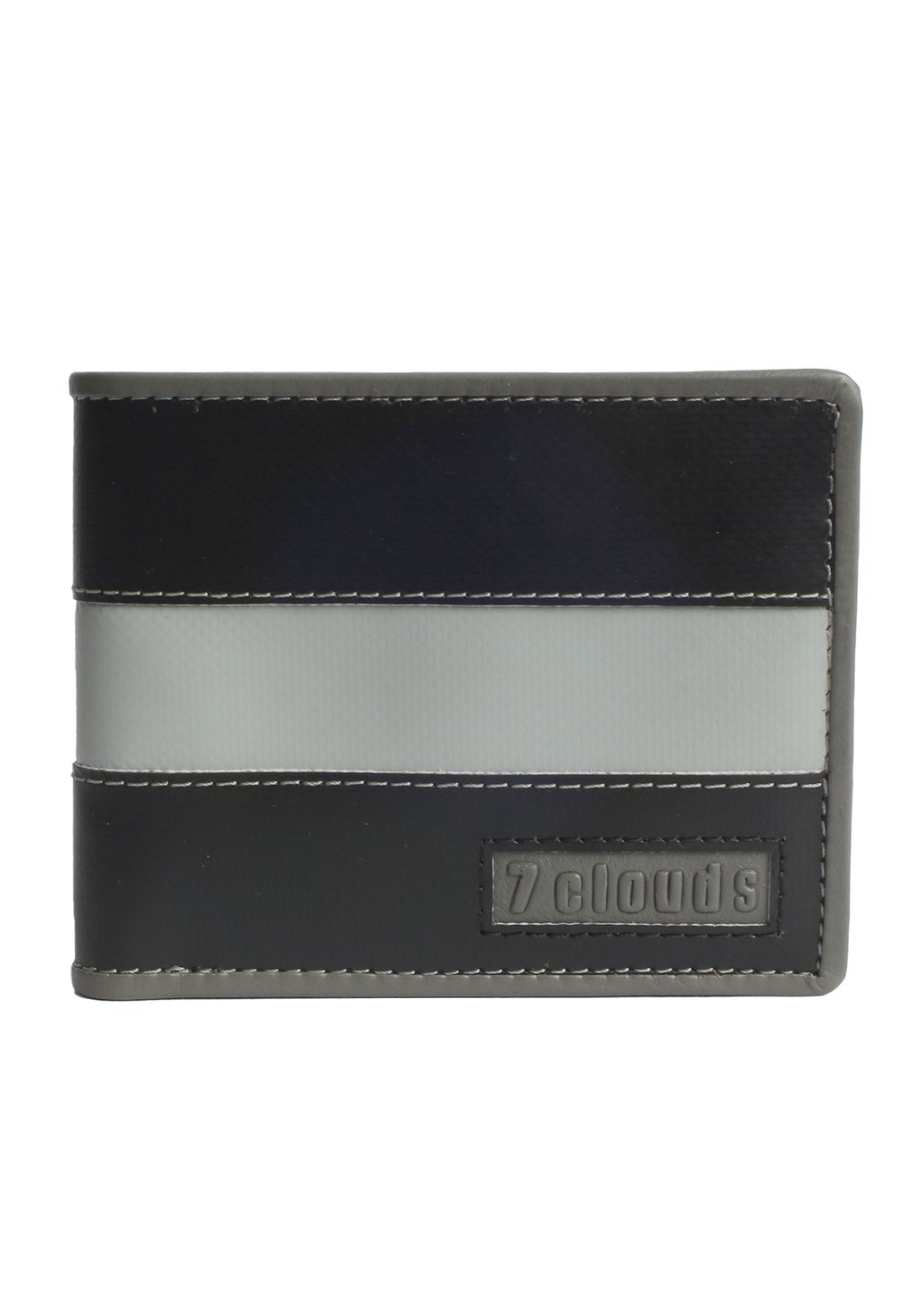 Кошелек RFID-MEKUN 7 1 7Clouds, цвет black grey black