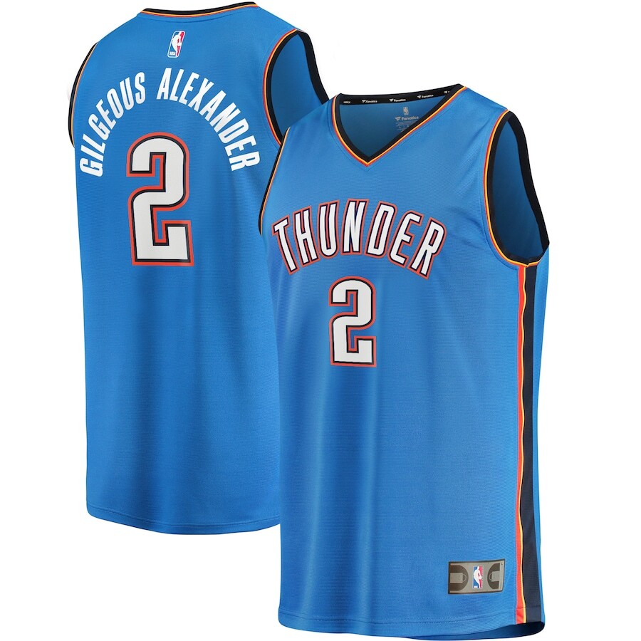 

Джерси Fanatics Branded Oklahoma City Thunder, синий