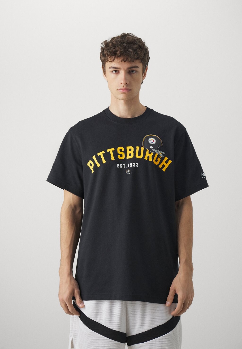 

Team Nfl Pittsburgh Steelers Oversize Heavy Tee Nike, черный
