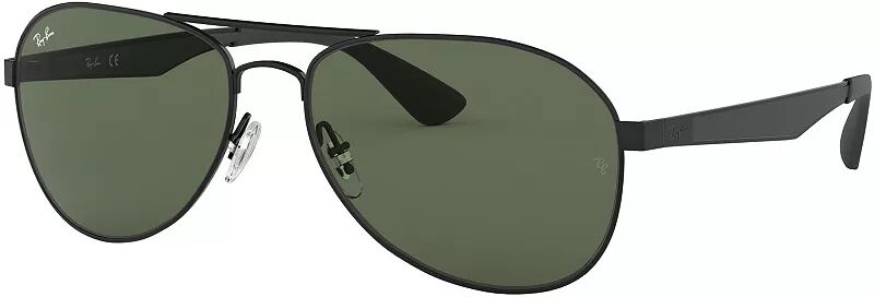 Солнцезащитные очки Ray-Ban 3589, черный/зеленый