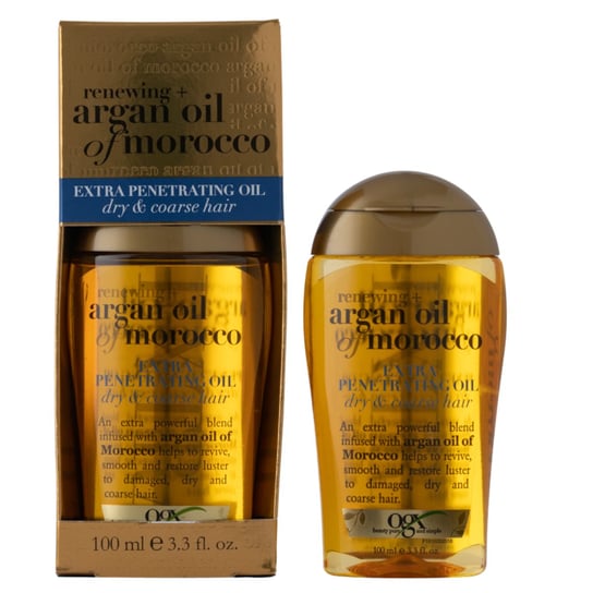 цена Питательное масло для сухих волос, 100 мл OGX Argan Oil Of Morocco