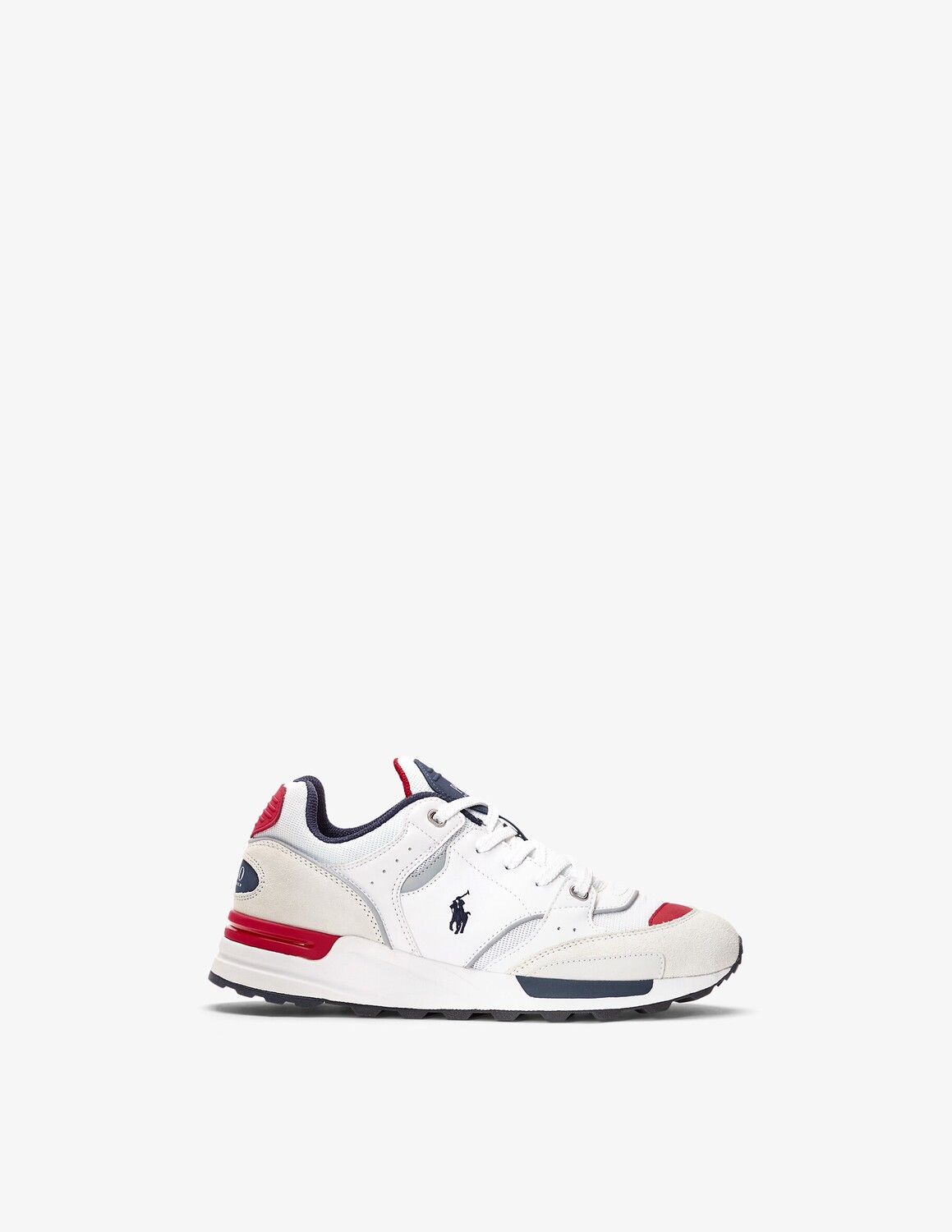 

Низкие трекстерские кроссовки Ralph Lauren, белый