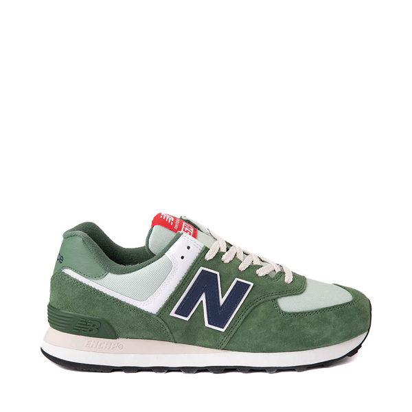 Мужские кроссовки New Balance 574, зеленый/темно-синий