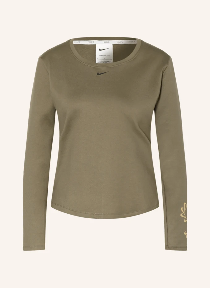 

Длинный рукав therma-fit one Nike, зеленый
