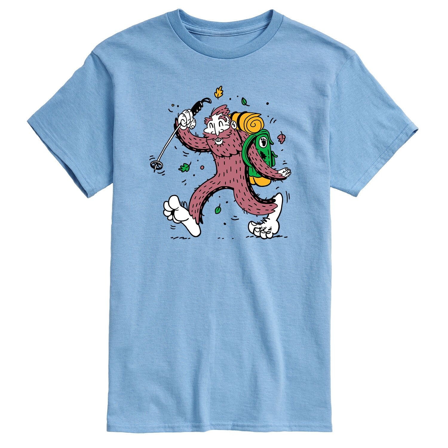 

Мужская футболка для походов Sasquatch Licensed Character