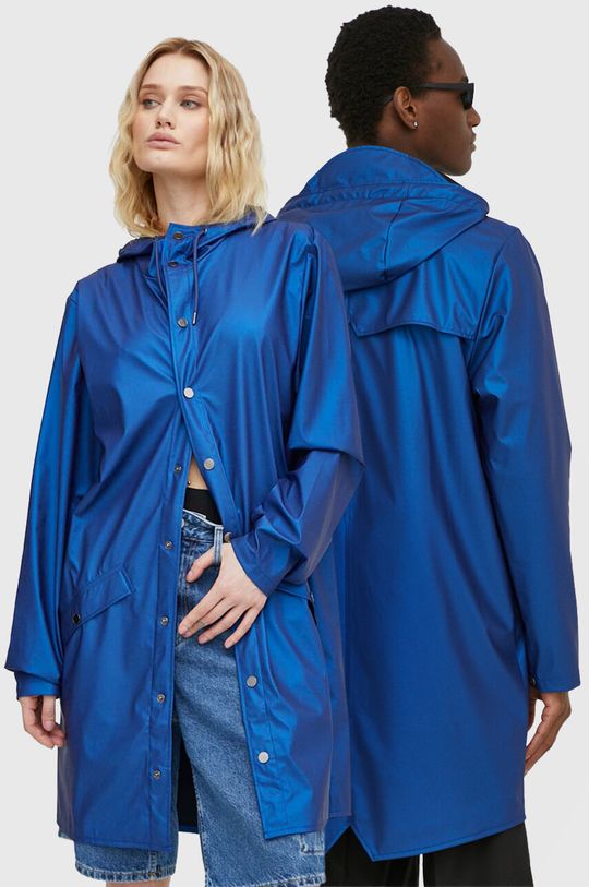 Куртка 12020 Куртки Rains, синий куртка 19850 куртки rains черный
