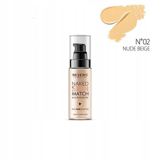 

Матирующая основа, оттенок Naked Skin, 02 Beige, 30 мл Revers