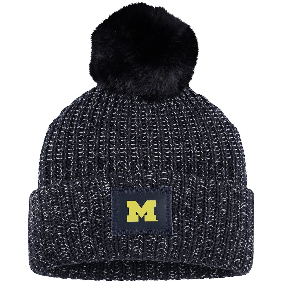 

Шапка Love Your Melon Michigan Wolverines, нави