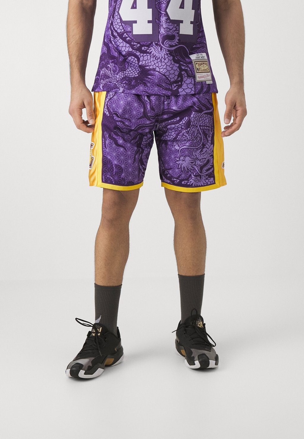 

команда ШОРТЫ NBA ASIAN HERITAGE 6.0 FASHION SWINGMAN 1997 года Mitchell & Ness, фиолетовый