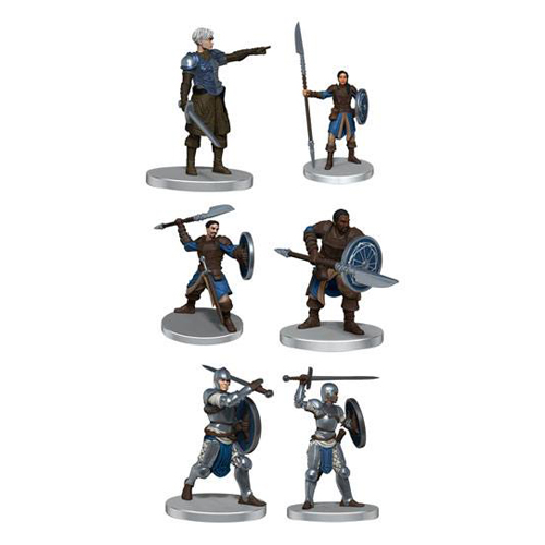 

Фигурки D&D Icons Of The Realms Miniatures (Set 25): Kalaman Military Warband Wizards of the Coast