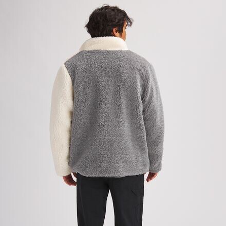 

Куртка MTN Sherpa с молнией во всю длину мужская Stoic, цвет Monument/Harvest Pumpkin/Egret