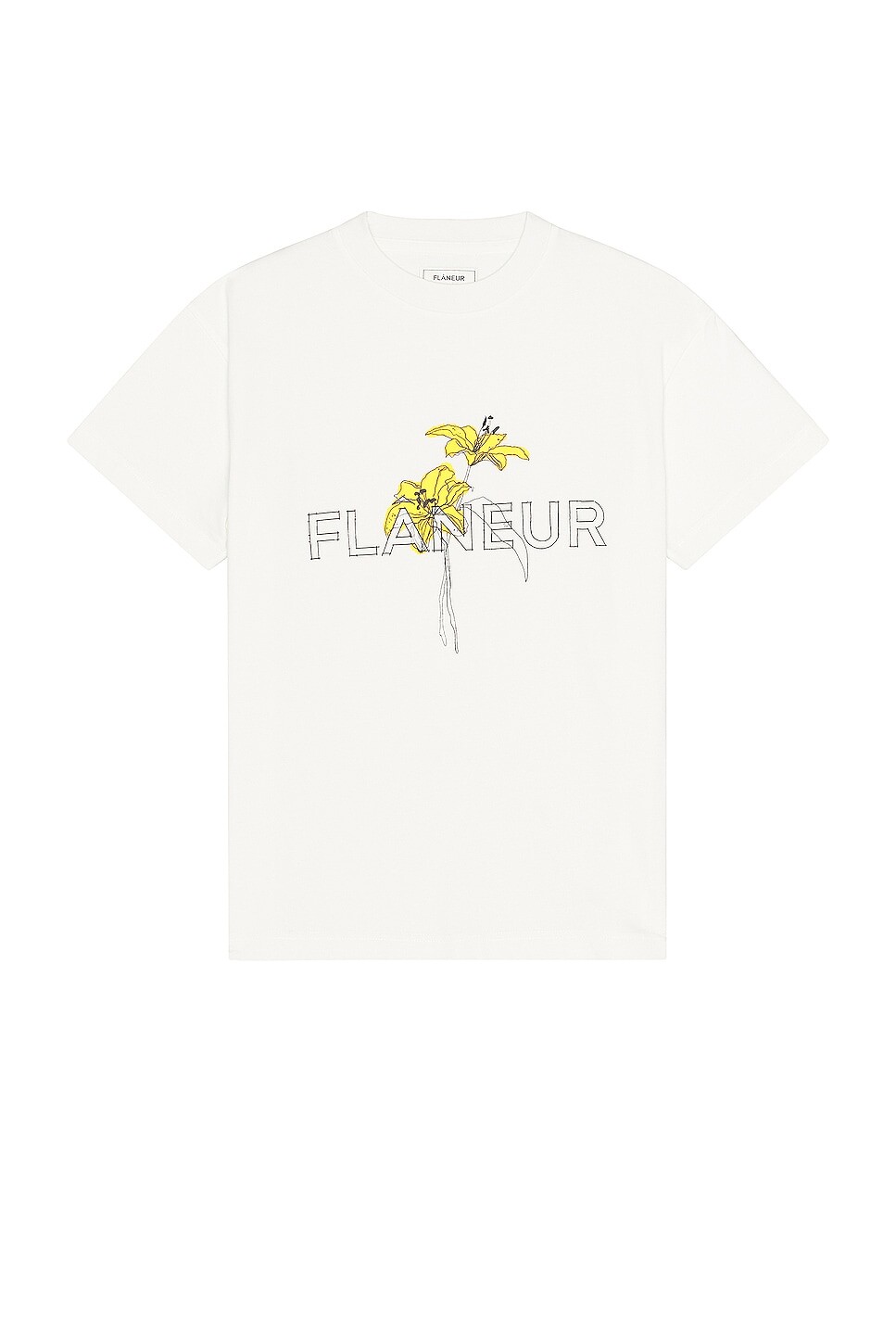 

Футболка FLANEUR T-shirt La Fleur, белый