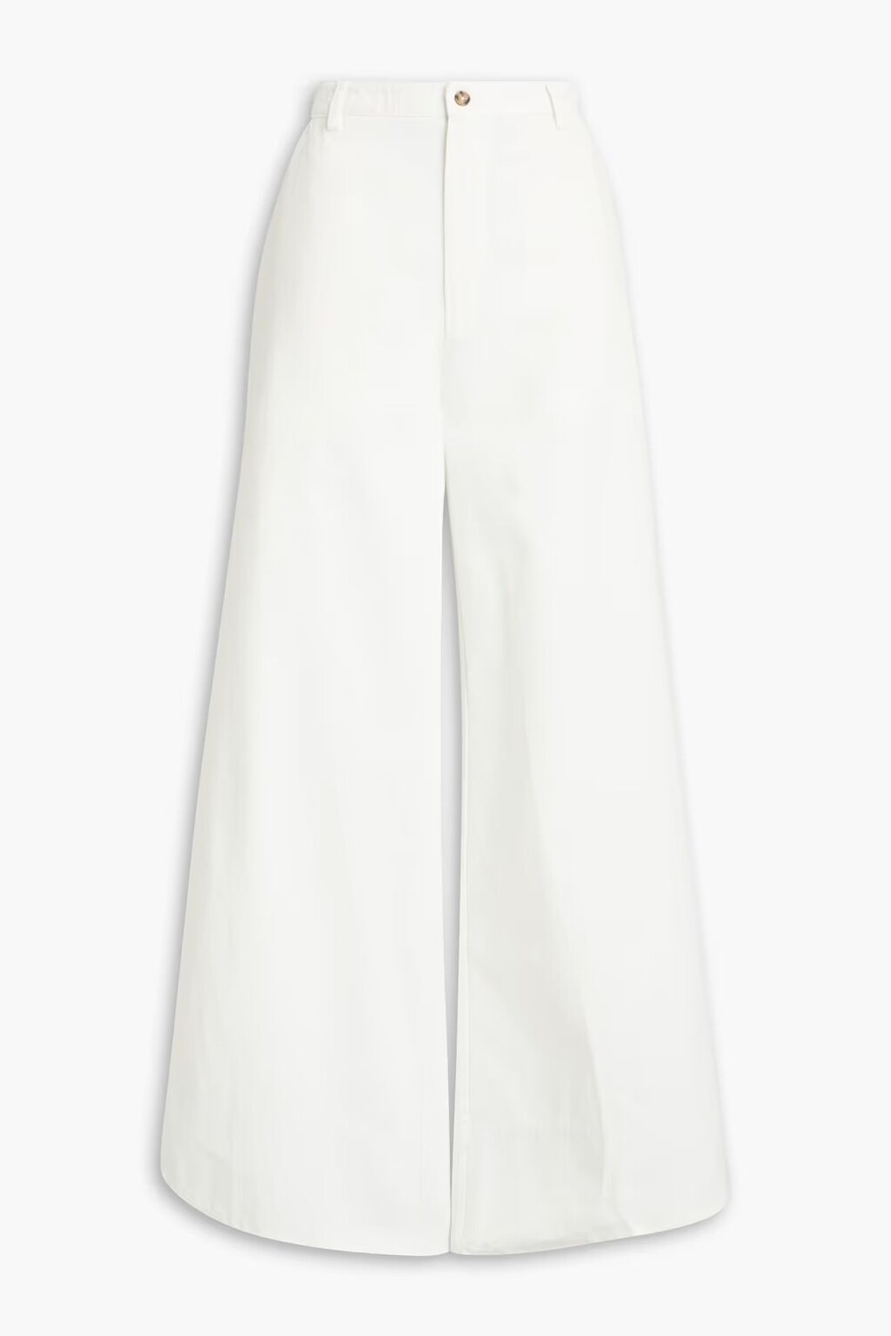 

Широкие брюки из хлопкового твила Solid & Striped, цвет Off-white