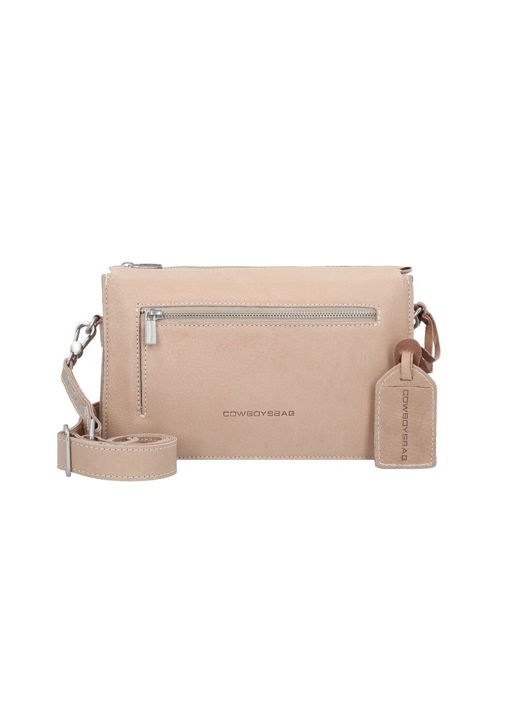 

Кожаная сумка через плечо Naunton 27 см COWBOYSBAG, песочный
