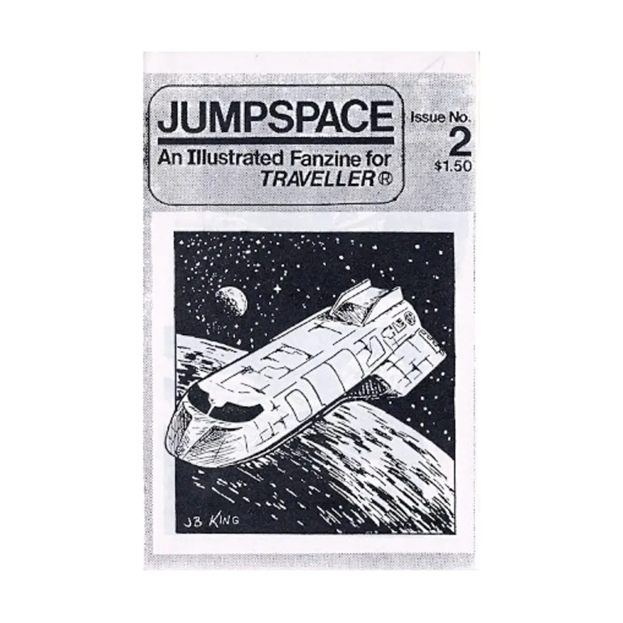 

Журнал #2 "SHF-53 Shriker Heavy Jump Fighter, Jump Fuel Allocation", Traveller - Jumpspace Fanzine (StarLance Publications)