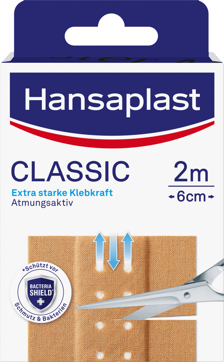 Пластырь Классик (6 см х 10 см) 20 шт. Hansaplast