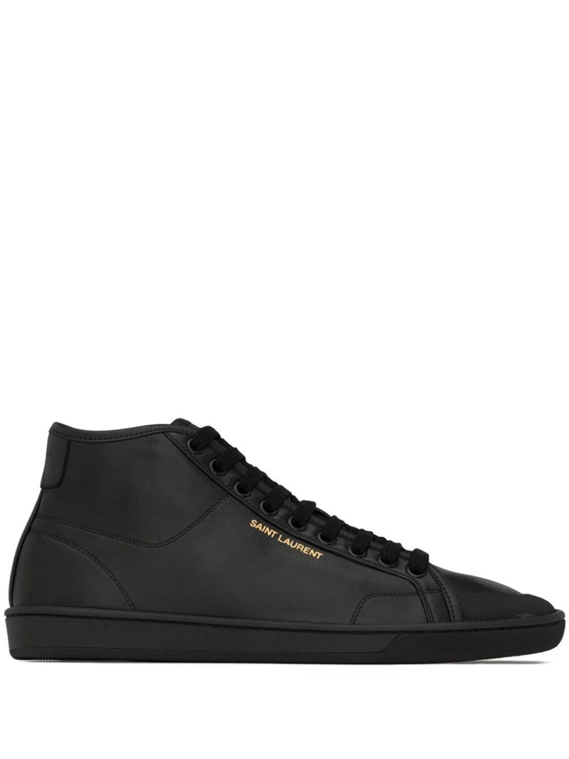 

Saint Laurent высокие кеды SL/39, черный