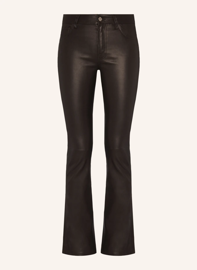 

Брюки bootcut tailorless bootcut fit 7 For All Mankind, черный