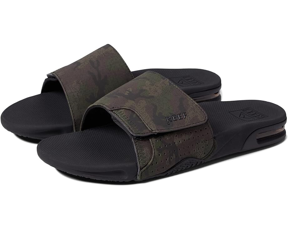 

Сандалии Reef Fanning Slide, цвет Olive Camo