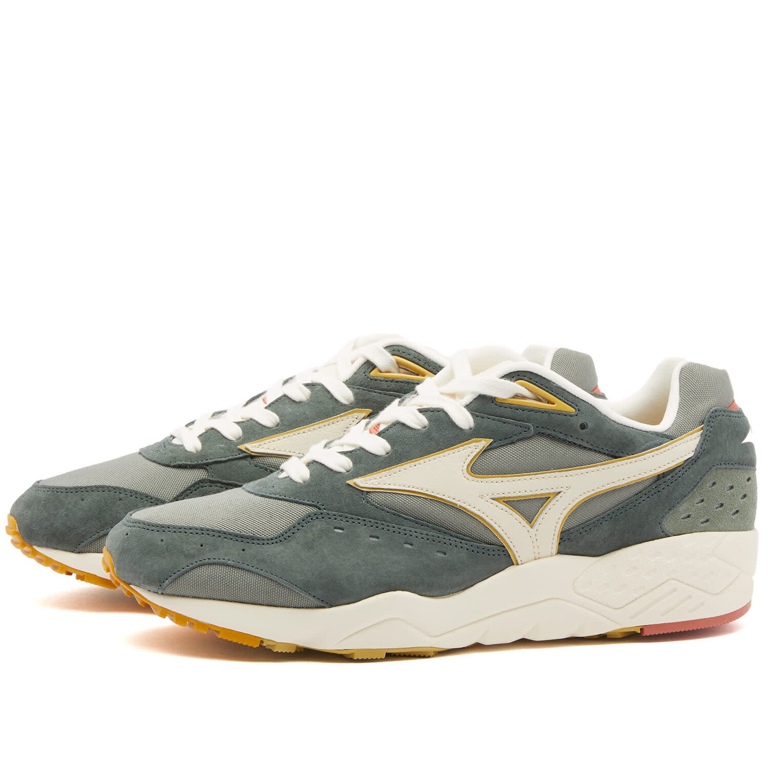 

Кроссовки Mizuno Contender Premium, цвет Agave Green, Summer Sand & Urban Chic, Серый